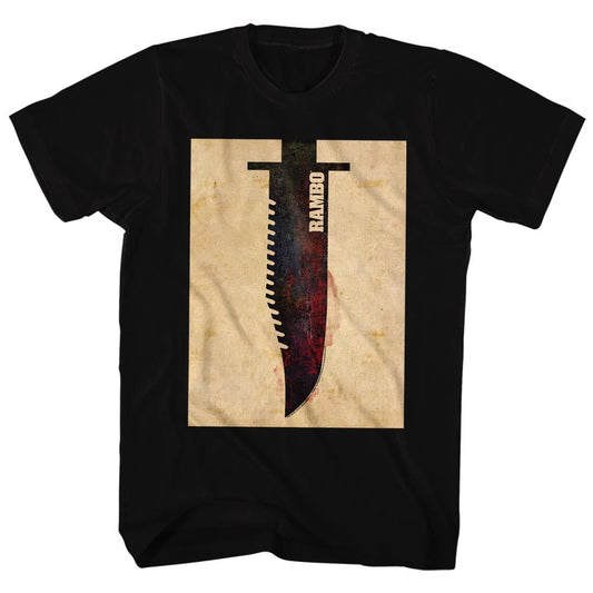 Rambo - Knife - Short Sleeve - Adult - T-Shirt - clothing by TeeHivey.com