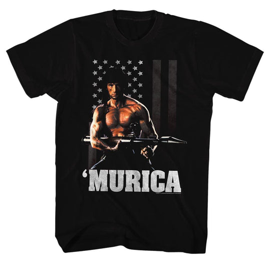 Rambo - Freedom - Short Sleeve - Adult - T-Shirt - clothing by TeeHivey.com