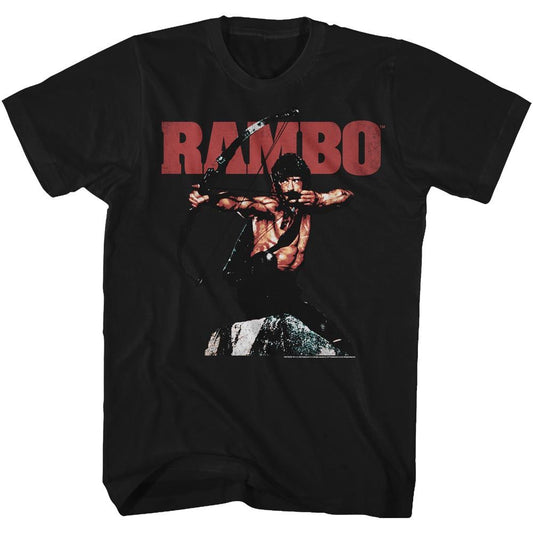 Rambo - Rambow - Short Sleeve - Adult - T-Shirt - clothing by TeeHivey.com