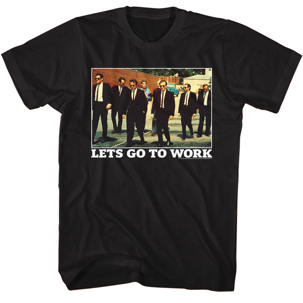 Reservoir Dogs - Lets Go To Work - Short Sleeve - Adult - T-Shirt - clothing by TeeHivey.com