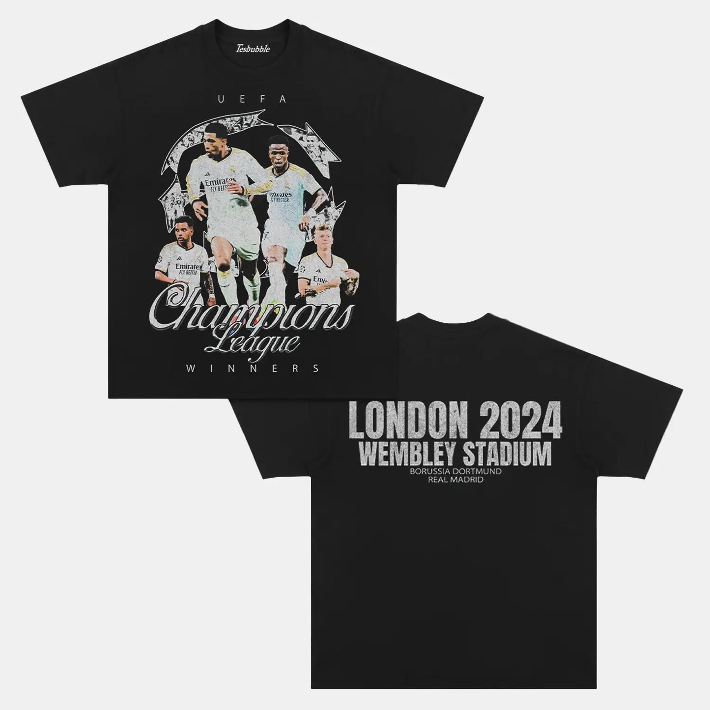 REAL MADRID 2024 UCL TEE Style001