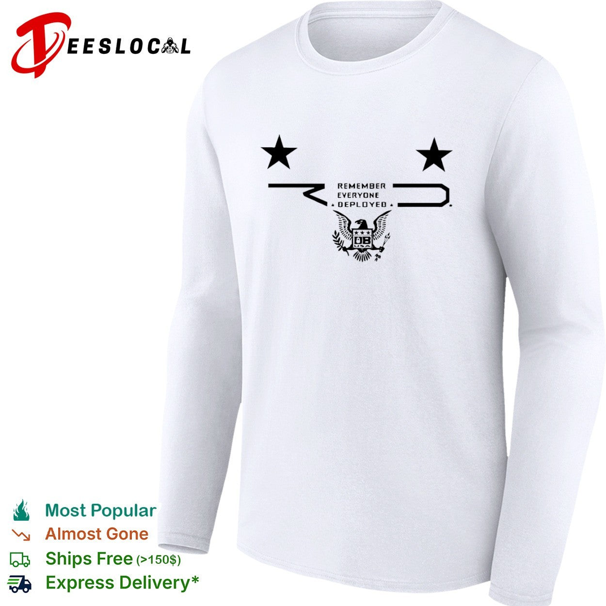 RED Remember Everyone Deployed shirt