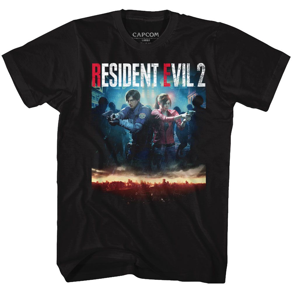 Resident Evil - RE2 Make Cover - Short Sleeve - Adult - T-Shirt - clothing by TeeHivey.com