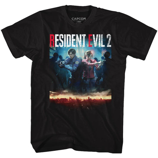 Resident Evil - RE2 Make Cover - Short Sleeve - Adult - T-Shirt - clothing by TeeHivey.com