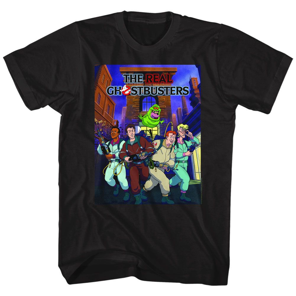 The Real Ghostbusters - Poster-Ish - Short Sleeve - Adult - T-Shirt - clothing by TeeHivey.com