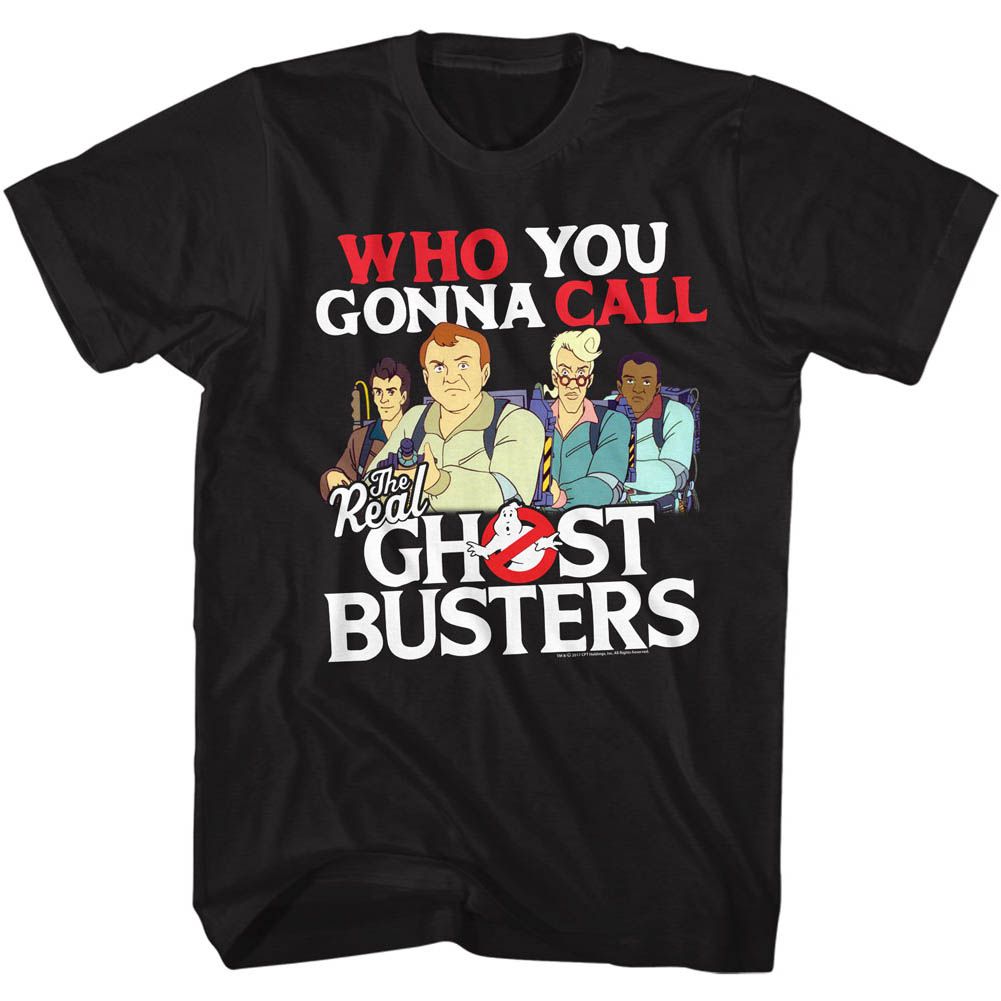 The Real Ghostbusters - Call Em - Short Sleeve - Adult - T-Shirt - clothing by TeeHivey.com