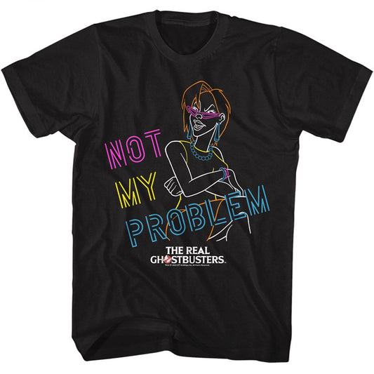 The Real Ghostbusters - Not My Problem - Short Sleeve - Adult - T-Shirt - clothing by TeeHivey.com