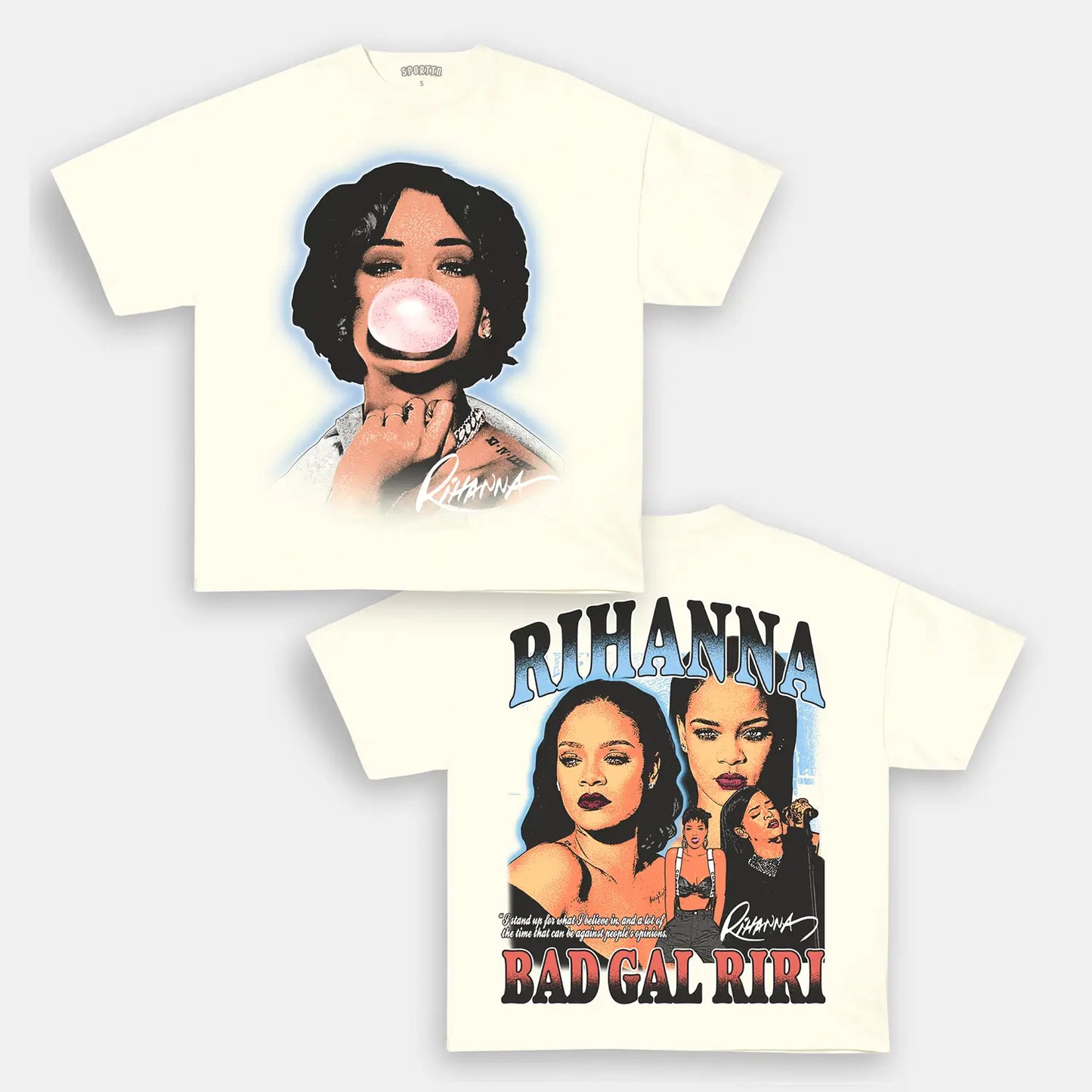 RIHANNA TEE Style002 - clothing by TeeHivey.com (Image 4)
