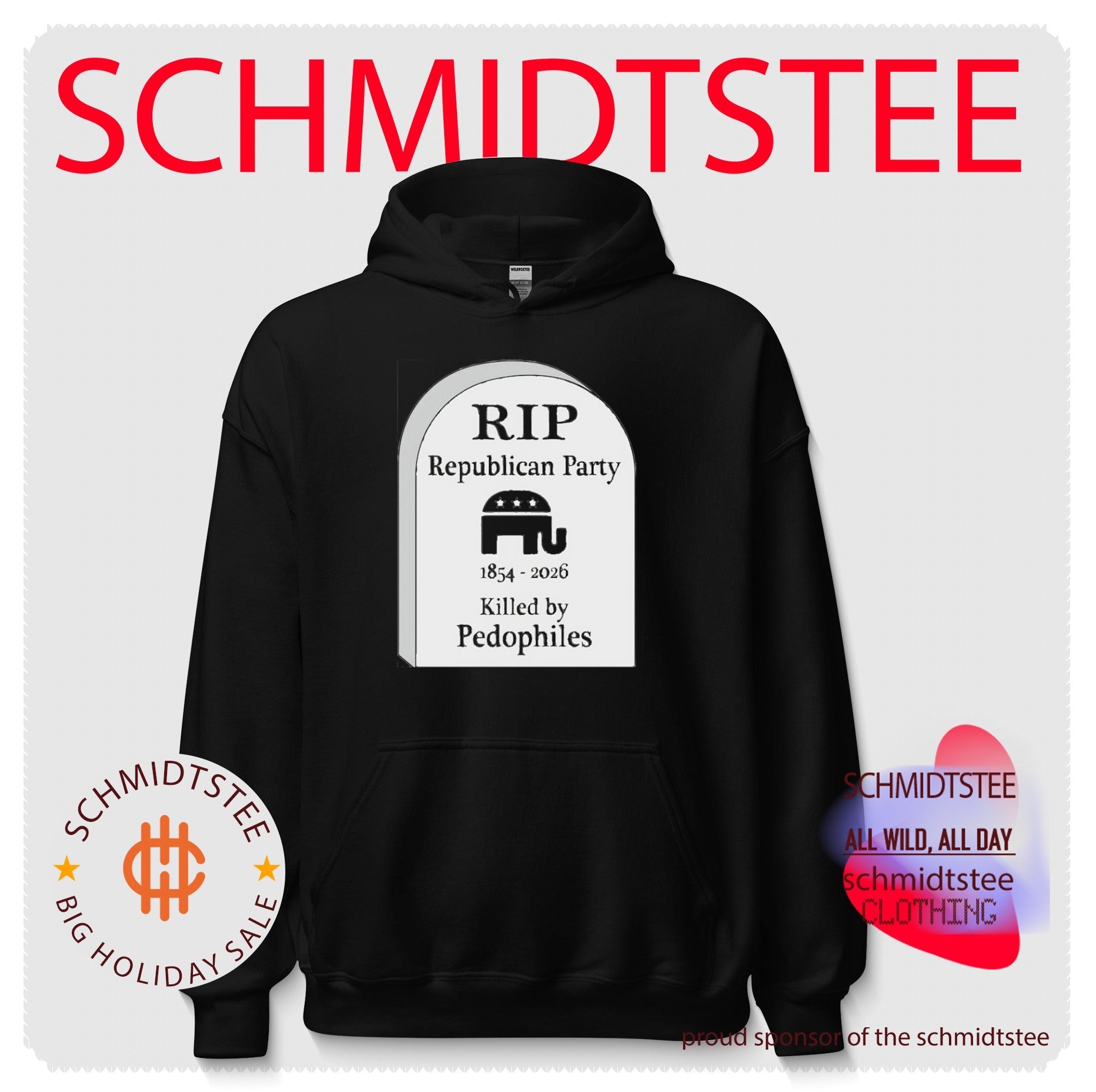 RIP Republican Party 1854-2026 killed by Pedophiles shirt