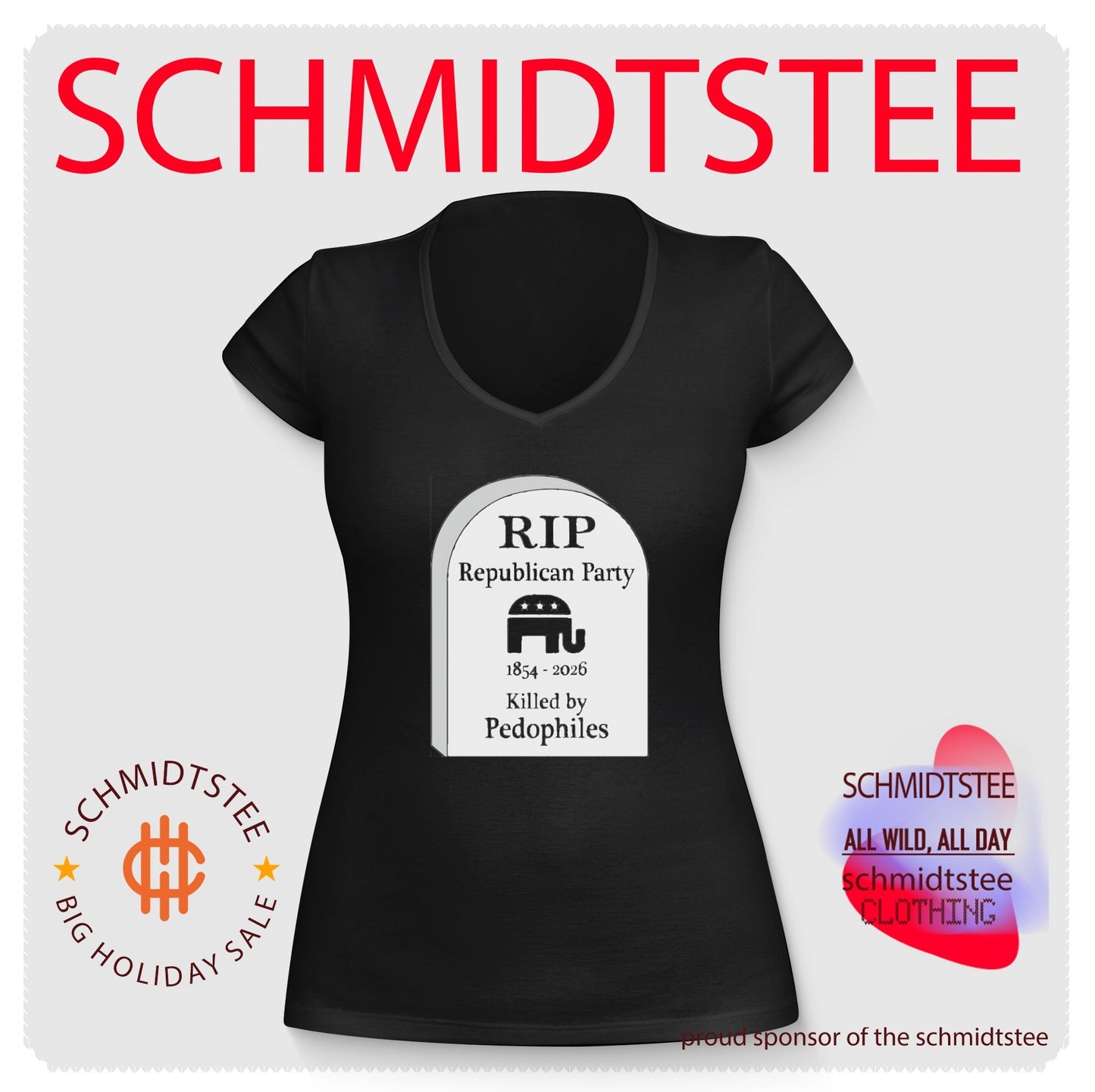 RIP Republican Party 1854-2026 killed by Pedophiles shirt