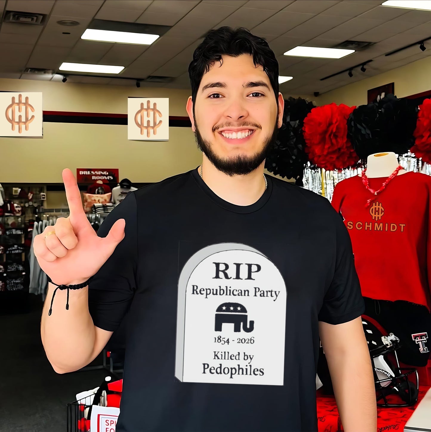 RIP Republican Party 1854-2026 killed by Pedophiles shirt