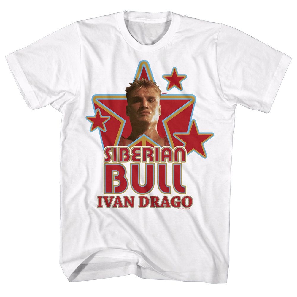 Rocky - Siberian Bull - Short Sleeve - Adult - T-Shirt - clothing by TeeHivey.com