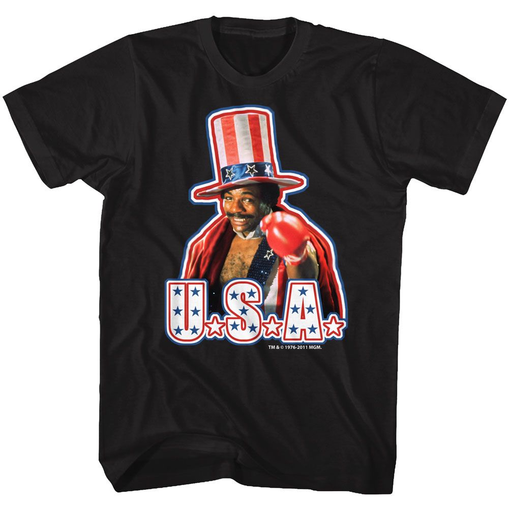 Rocky - USA - Short Sleeve - Adult - T-Shirt - clothing by TeeHivey.com