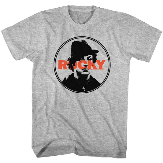 Rocky - Stamped - Short Sleeve - Heather - Adult - T-Shirt - clothing by TeeHivey.com
