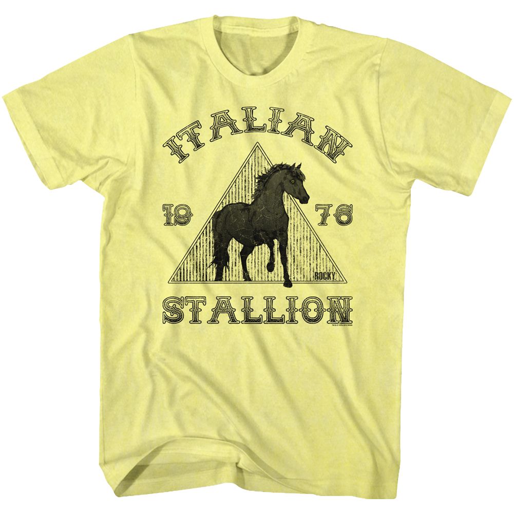 Rocky - Italian Stallion - Short Sleeve - Heather - Adult - T-Shirt - clothing by TeeHivey.com