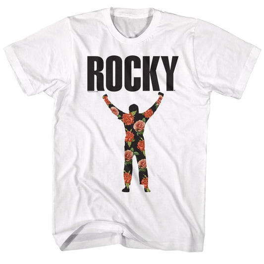 Rocky - Flower 1 - Short Sleeve - Adult - T-Shirt - clothing by TeeHivey.com