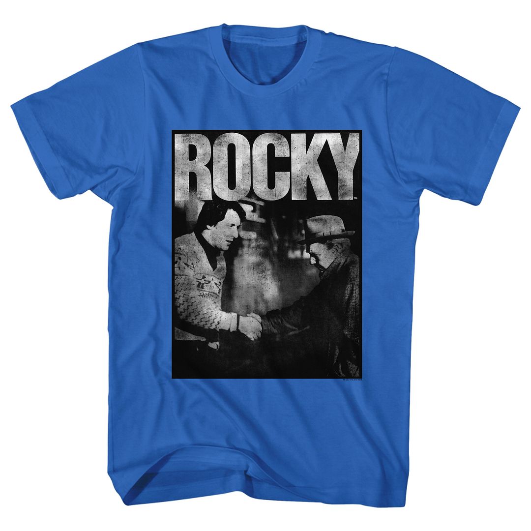 Rocky - Handshake - Short Sleeve - Adult - T-Shirt - clothing by TeeHivey.com