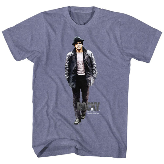 Rocky - Million-To-One - Short Sleeve - Heather - Adult - T-Shirt - clothing by TeeHivey.com