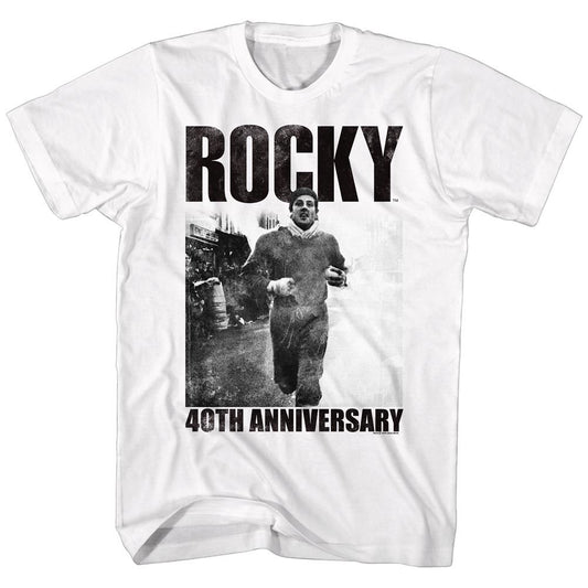 Rocky - 40th - Short Sleeve - Adult - T-Shirt - clothing by TeeHivey.com