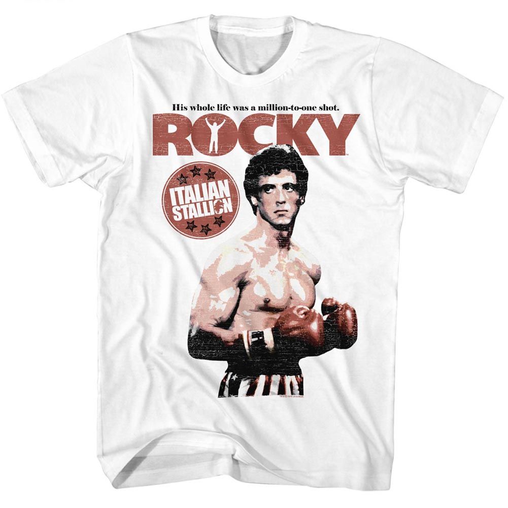 Rocky - Million To One 2 - Short Sleeve - Adult - T-Shirt - clothing by TeeHivey.com
