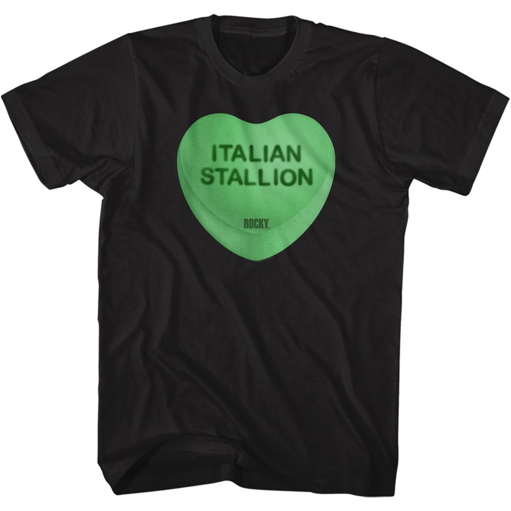 Rocky - Italian Stallion Heart - Short Sleeve - Adult - T-Shirt - clothing by TeeHivey.com