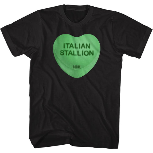 Rocky - Italian Stallion Heart - Short Sleeve - Adult - T-Shirt - clothing by TeeHivey.com