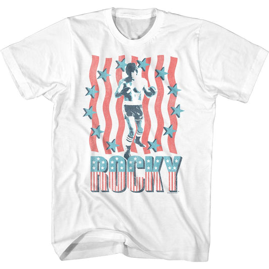 Rocky - Patriotic - Short Sleeve - Adult - T-Shirt - clothing by TeeHivey.com