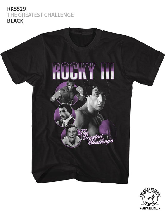 Rocky - The Greatest Challenge - Short Sleeve - Adult - T-Shirt - clothing by TeeHivey.com