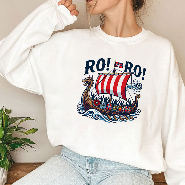 RO! RO! Norway Viking Football T Shirt