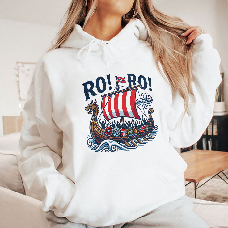 RO! RO! Norway Viking Football T Shirt