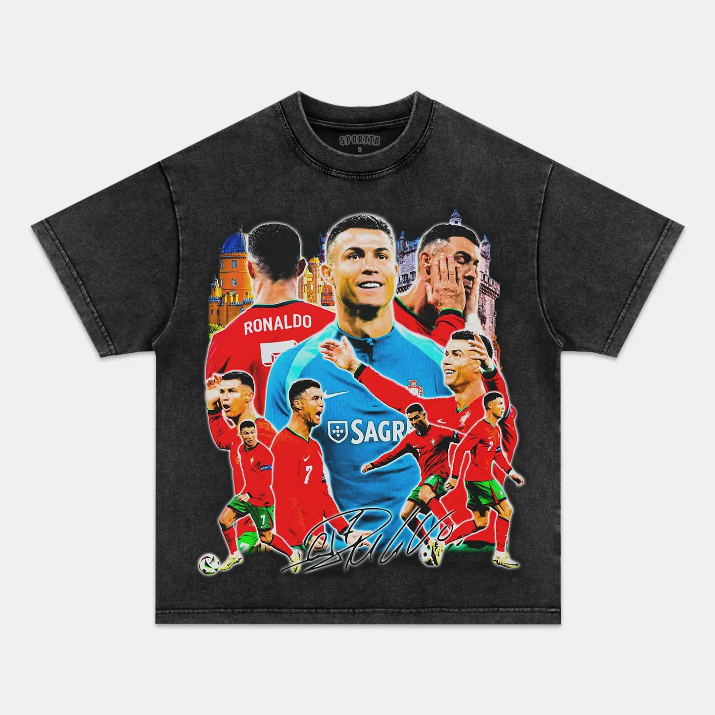 RONALDO PORTUGAL V2 TEE Style002 - clothing by TeeHivey.com (Image 3)