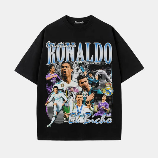 RONALDO REAL MADRID TEE Style002