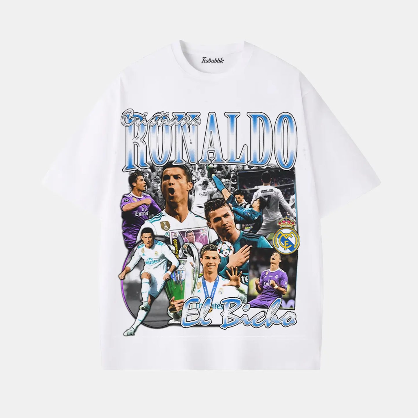 RONALDO REAL MADRID TEE Style002