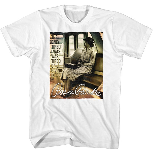 Rosa Parks - The Only Tired - Short Sleeve - Adult - T-Shirt - clothing by TeeHivey.com
