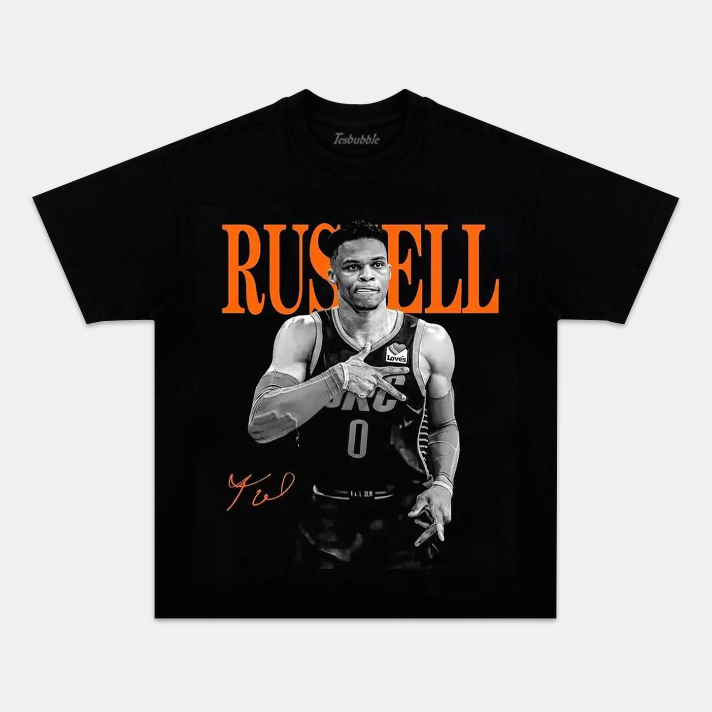 RUSSELL WESTBROOK TEE - clothing by TeeHivey.com (Image 1)