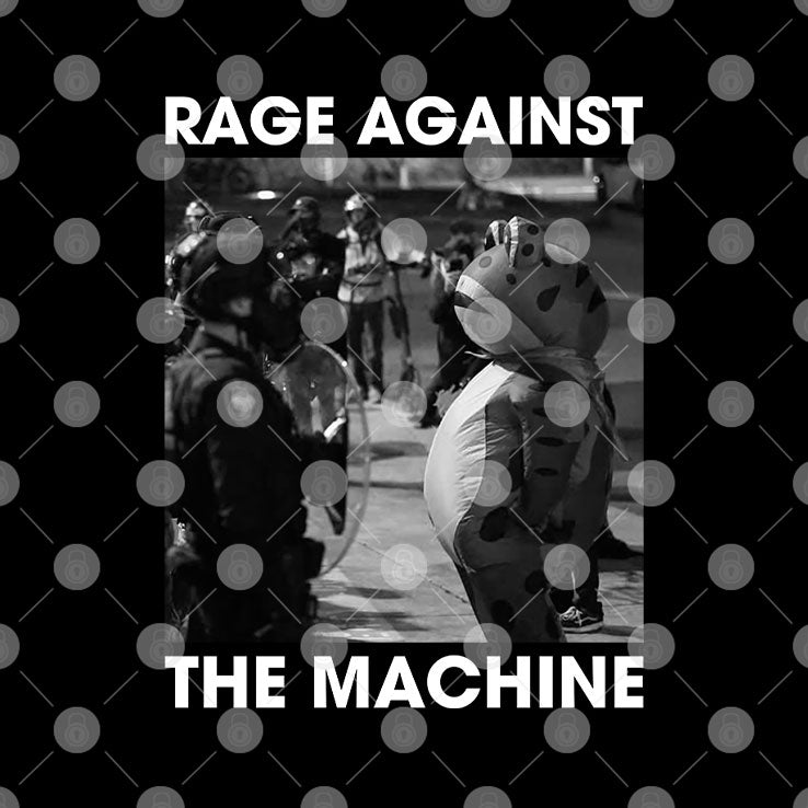Rage Against The Machine Portland Frog Protest T Shirt