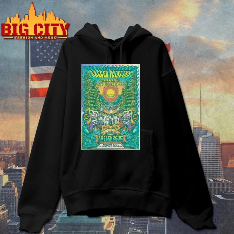 Ragged Point Inn Gateway To Big Sur Festival Big Sur, CA 5-2-2026 Poster T-shirt