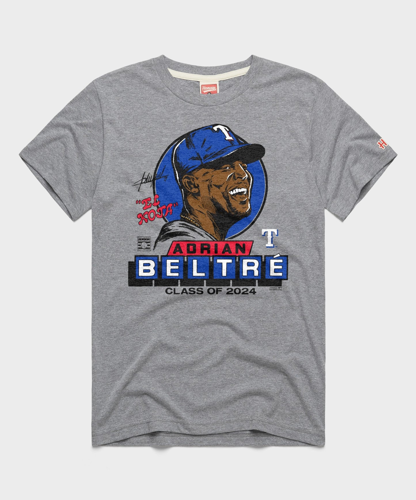 Rangers Adrian Beltre Signature Class Of 2024