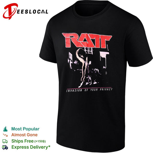 Ratt Invasion of Your Privacy band music album shirt