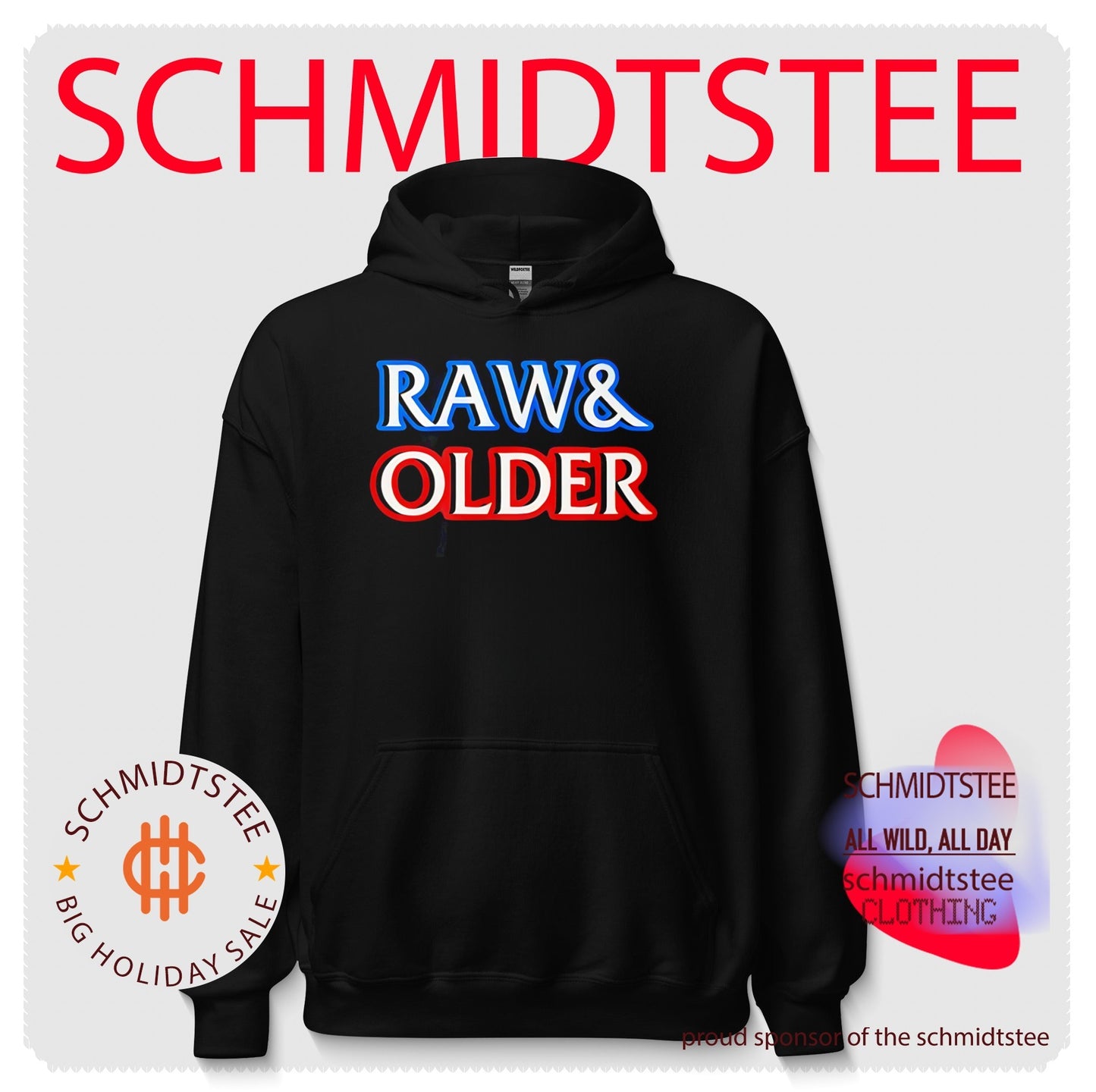 Raw and Older Parody Shirt