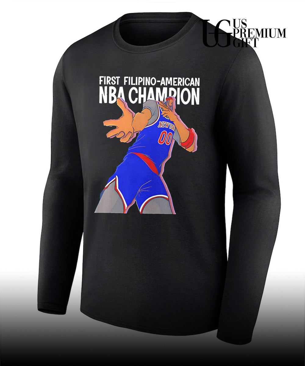 Raymond Townsend First Filipino-American NBA Champion NY Knicks shirt