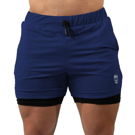 React Lightweight Breathable Summer Training Shorts - Navy