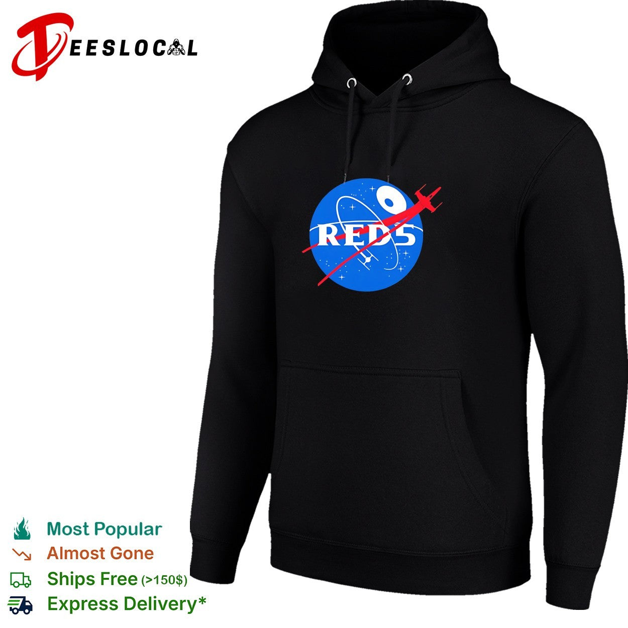 Red 5 NASA parody logo shirt