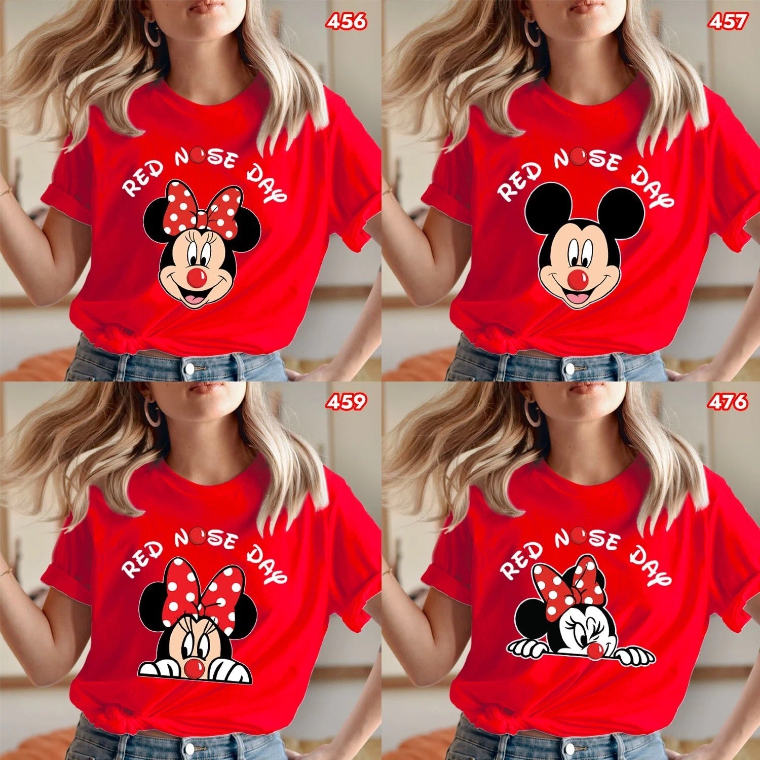 Red Nose Day Shirt 2026 (10% Proceed goes to Comic Relief) Kids Adult T-Shirt style 06