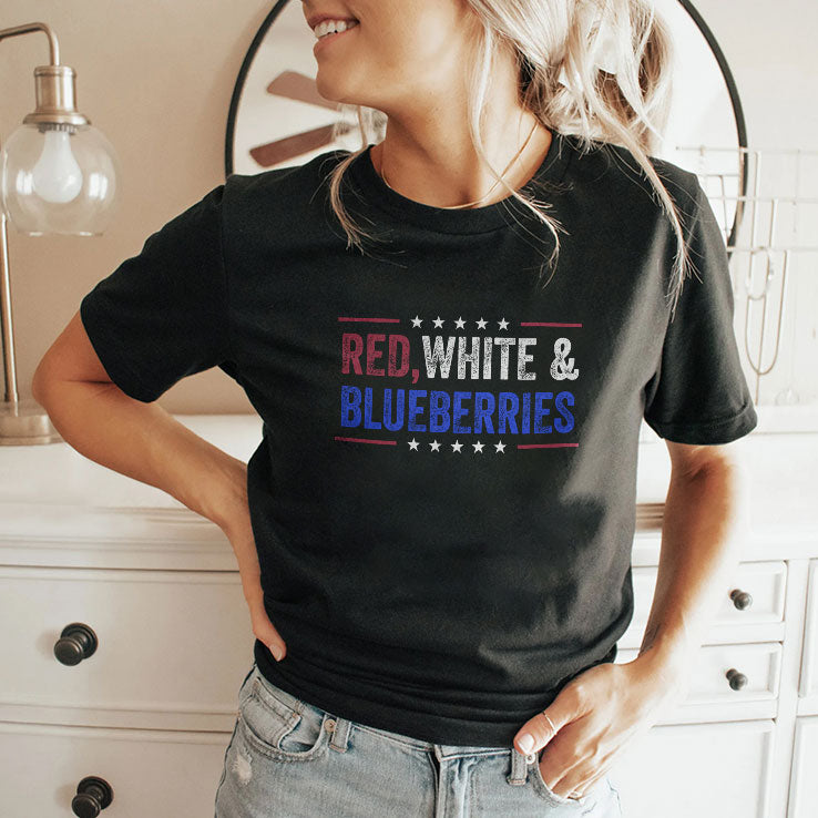 Charlie Kirk Red White And Blueberries T Shirt
