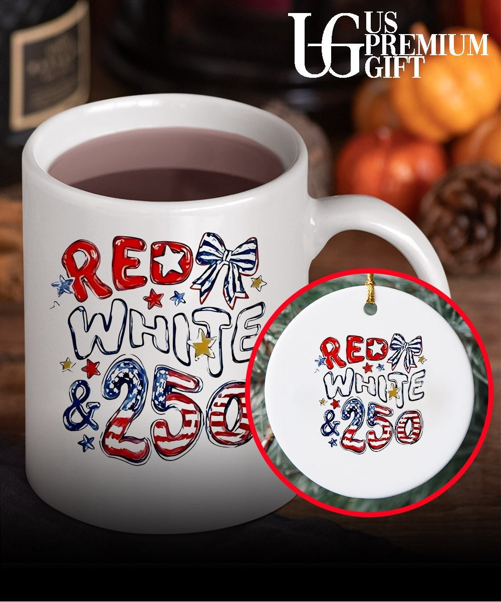 Red White and 250 USA 4th Of July shirt