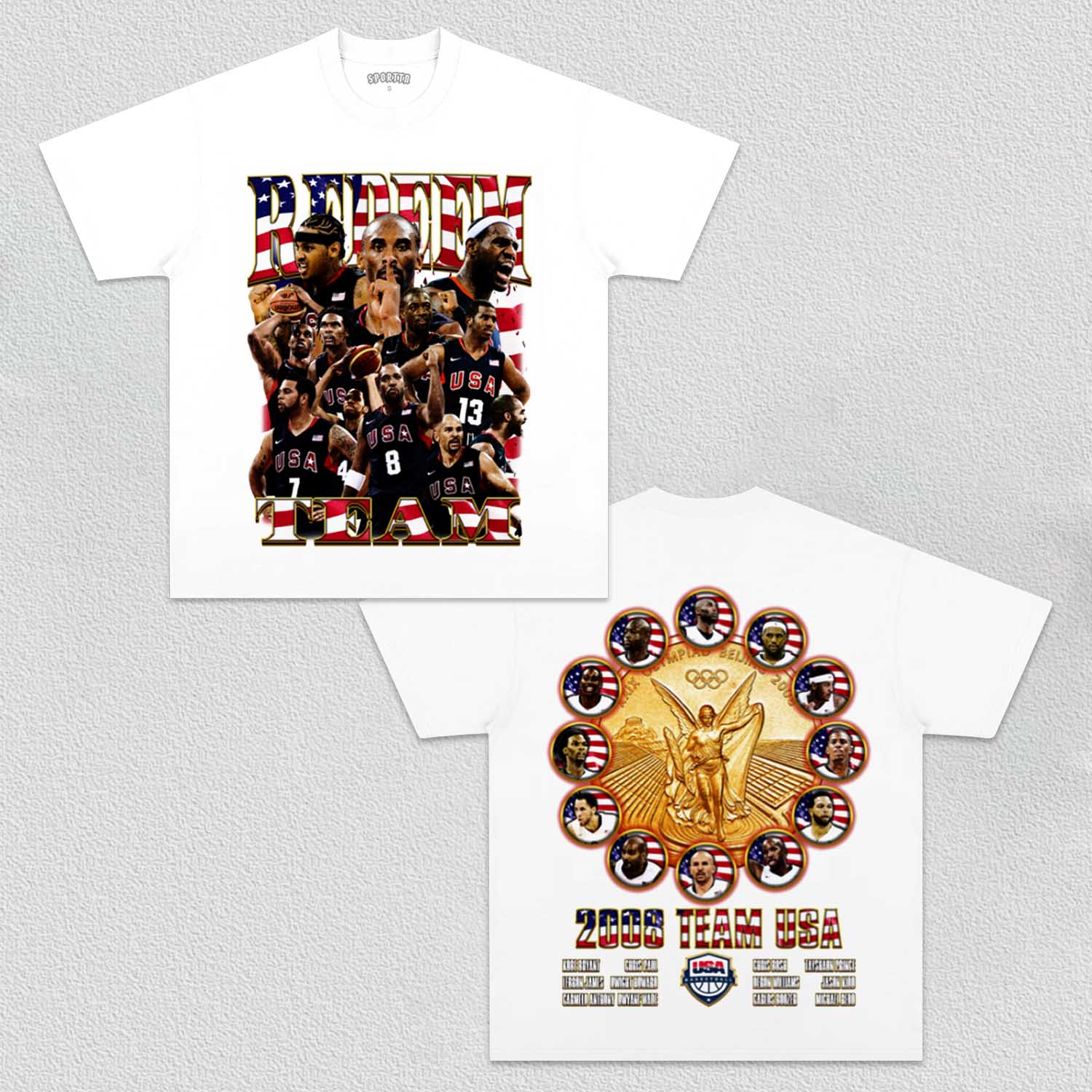 Redeem Team Team USA TEE Style001 - clothing by TeeHivey.com (Image 2)