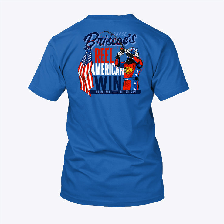 Chase Briscoe Reel America Win T Shirt