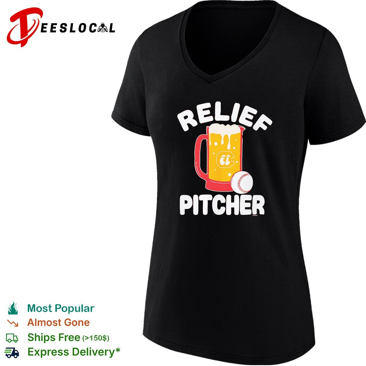 Relief Pitcher Chattanooga Lookouts Beer Night Baseball shirt