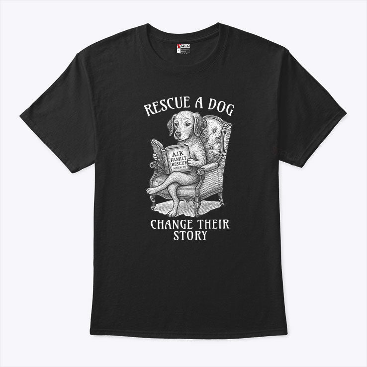 Rescue A Dog Change Their Story T Shirt